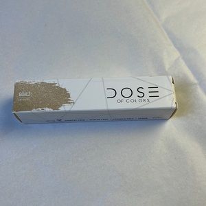 NWT dose of colors lip gloss in goalz
